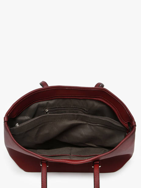 Schoudertas A4 Formaat Grained Miniprix Rood grained 1 ander zicht 1